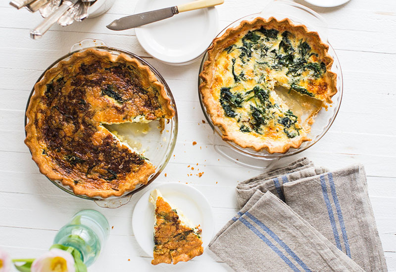 Quiche for a Beautiful Brunch