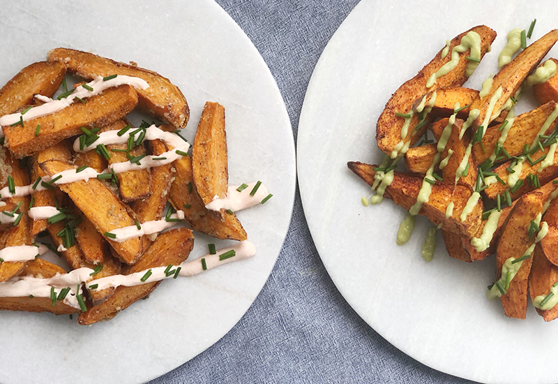 Flavorful and Fantastic Two Way Sweet Potato Wedges