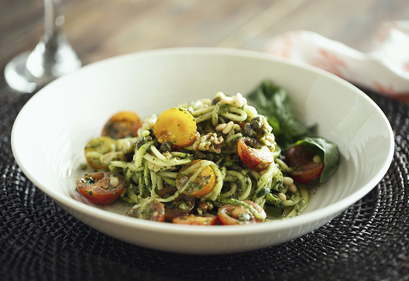 What’s For Dinner? Zoodle Caprese
