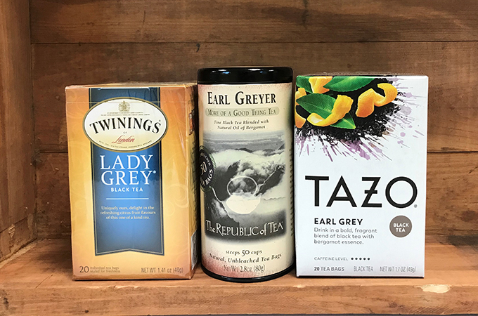 Earl Gray Tea Packages