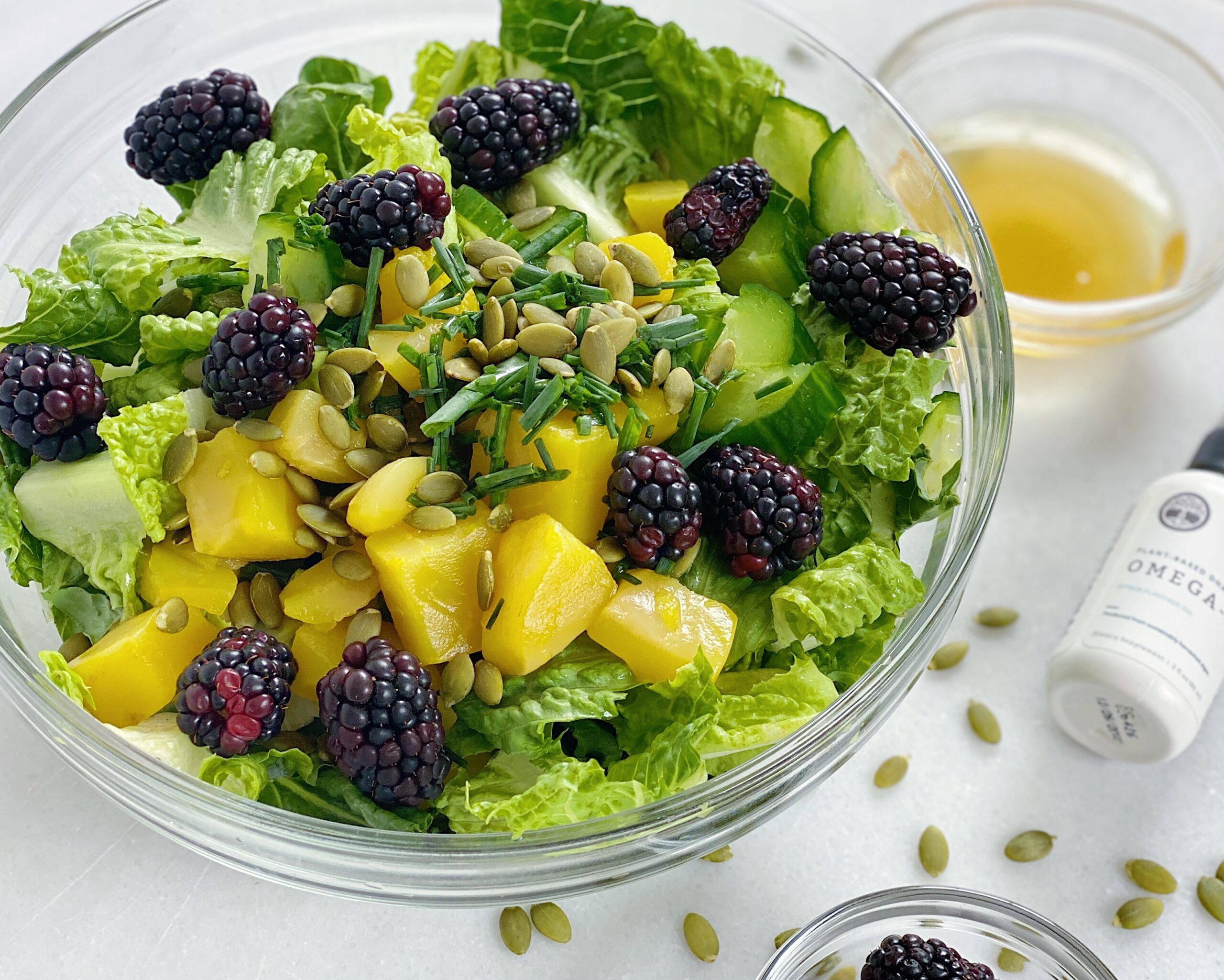 Zesty Lime-Blackberry Salad