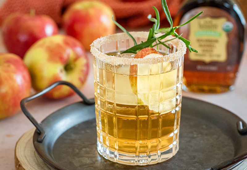 Honeycrisp Maple Bourbon Cocktail
