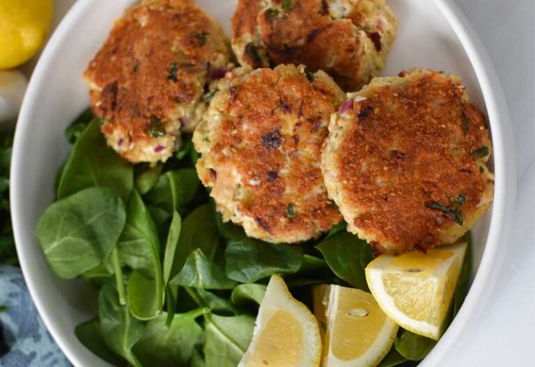 Greek Feta Tuna Cakes | Heinen's Grocery Store