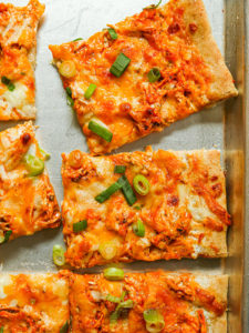 Buffalo Chicken Sheet Pan Pizza | Heinen's Grocery Store