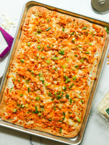 Buffalo Chicken Sheet Pan Pizza | Heinen's Grocery Store