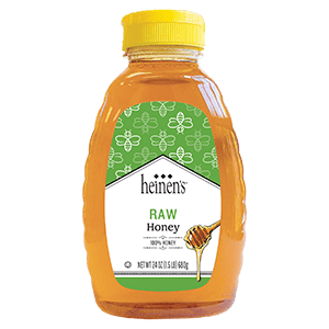 A Small Bottle of Heinen's Raw Honey