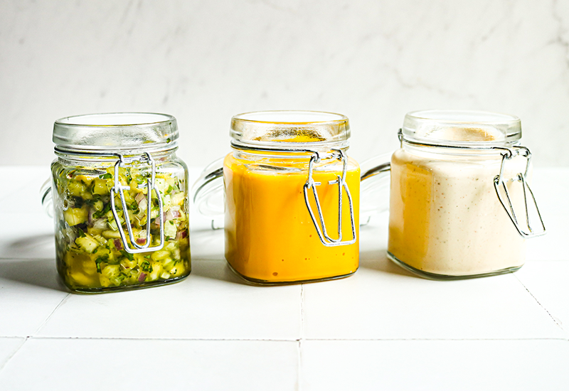 Healthy Homemade Condiments