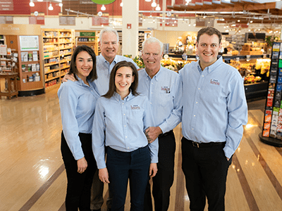 Image of the Heinen's family, owners of Heinen's grocery store