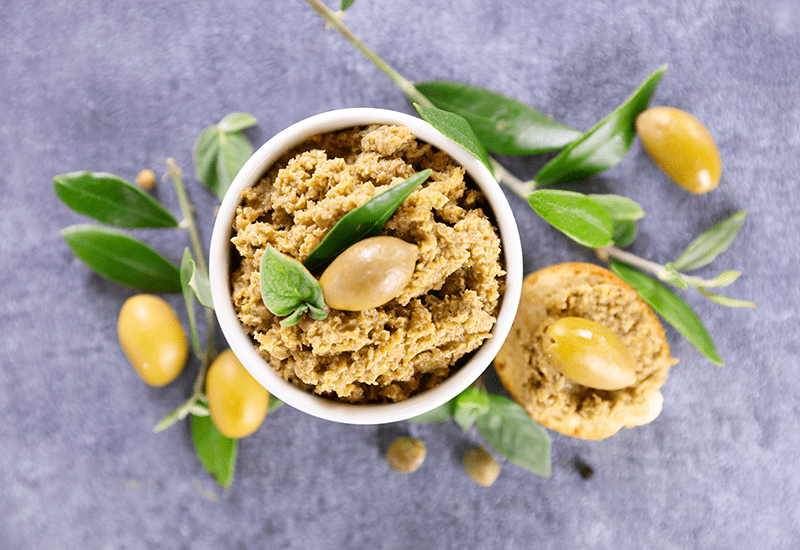 Green Olive Tapenade with Citrus & Herbs