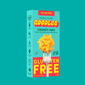 Cheddy Mac Gluten Free Goodles, one of Heinen's New Products