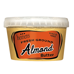 A Container of Heinen's Fresh Ground Almond Butter