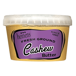 A Container of Heinen's Fresh Ground Cashew Butter