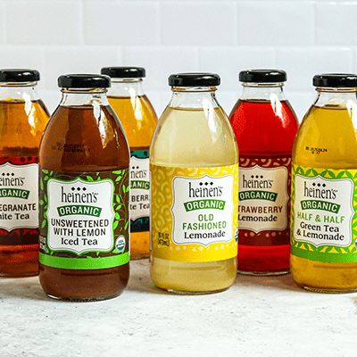 Heinen's Organic Bottled Lemonades & Teas