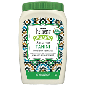 A Bottle of Heinen's Organic Tahini