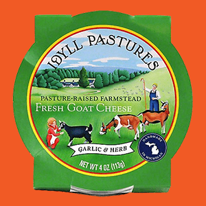Idyll Farms Garlic and Herb Goat Cheese