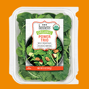Organic Power Trio Salad, one of Heinen's New Products