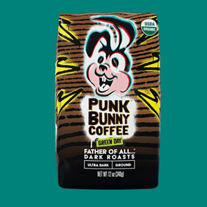 Punk Bunny Coffee Father of All… Dark Roasts Whole Bean