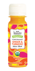 Heinen's Organic Cold-Pressed Ginger and Turmeric Juice Shot