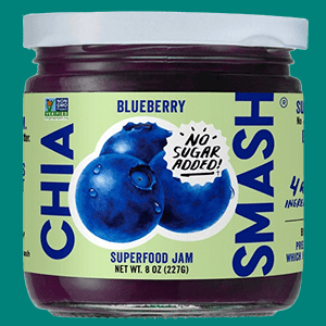 Chia Smash Blueberry Superfood Jam
