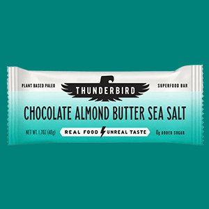 Thunderbird Chocolate Almond Butter Sea Salt Nutrition Bar