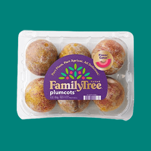 New at Heinen's: Family Tree Farms Flavor Gator Mottle Plumcots