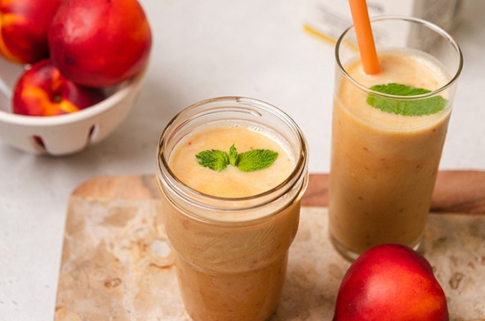 Ginger Turmeric Smoothie, a great sweet treat for eating for Maximum Brain Power