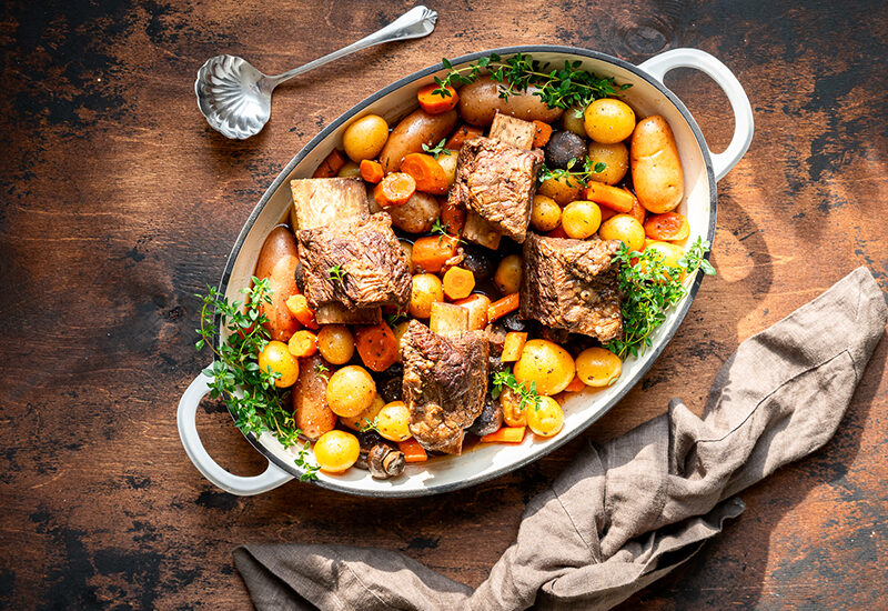 Slow Cooker Beef Short Ribs