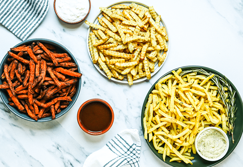 3 Flavor Hacks for Heinen’s Frozen French Fries