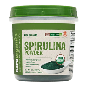 BareOrganics Spirulina Powder