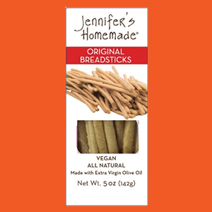 A Box of Jennifer's Homemade Original Breadsticks