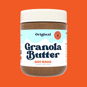 A Jar of Oat Haus Granola Butter