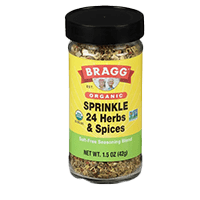 A Jar of Bragg 24 Herbs and Spice Seasoning