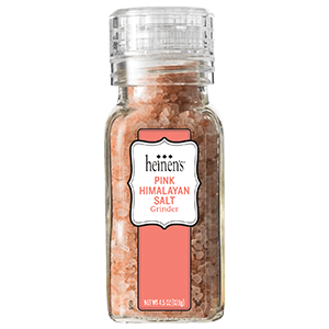 A Container of Heinen's Himalayan Pink Salt