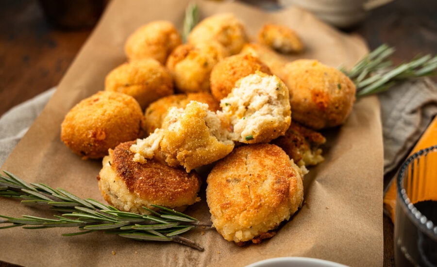 Leftover Mashed Potato Balls