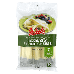 A Pack of Miceli's Mozzarella String Cheese