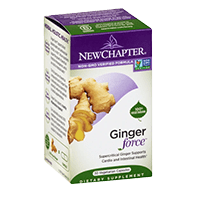 A Box of New Chapter Ginger Force Dietary Supplements