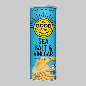 A Container of The Good Crisp Potato Crisps