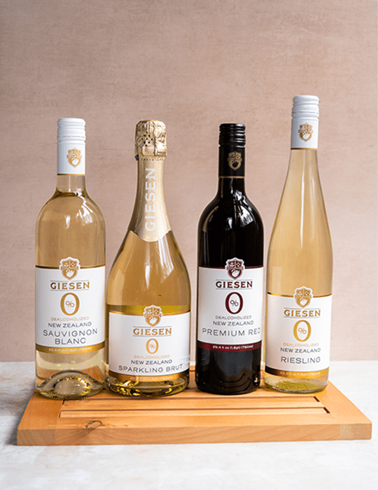 Four Bottles of Giesen Wine 