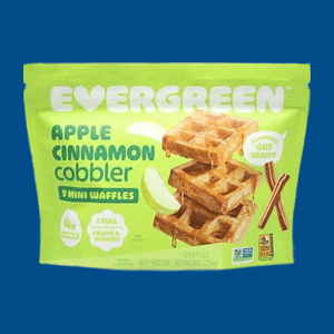 Package of Evergreen Mini Waffles. 