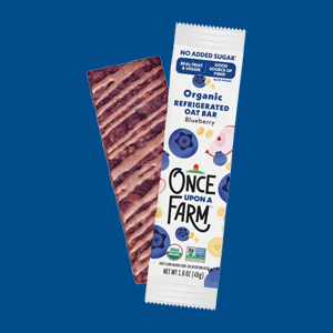 Once Upon a Farm Oat Bar package. 