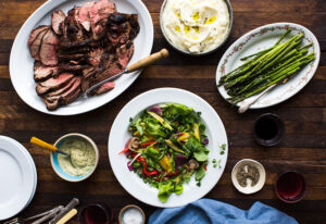Roasted Leg of Lamb with Fresh Herb Rub and Anchovy Mayo | Heinen's ...