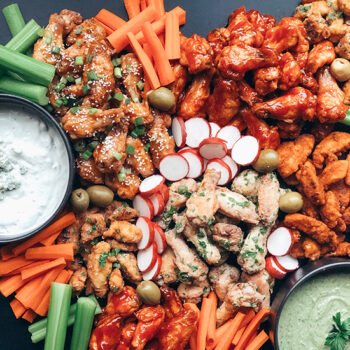 Tailgate-Ready Chicken Wing Board | Heinen's Grocery Store