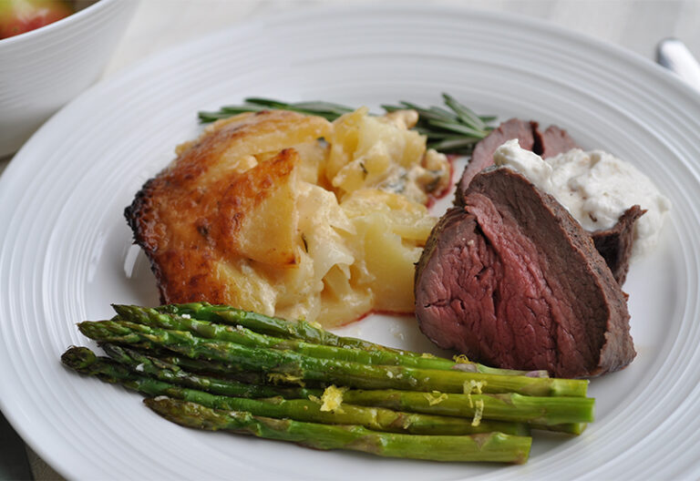 Roast Beef Tenderloin With Easy Creamy Horseradish Sauce | Heinen's ...