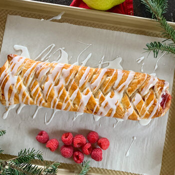 Pear Raspberry Pastry Braid | Heinen's Grocery Store