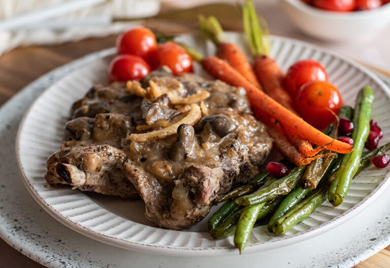 Cajun Style Smothered Pork Chops Heinens Grocery Store 