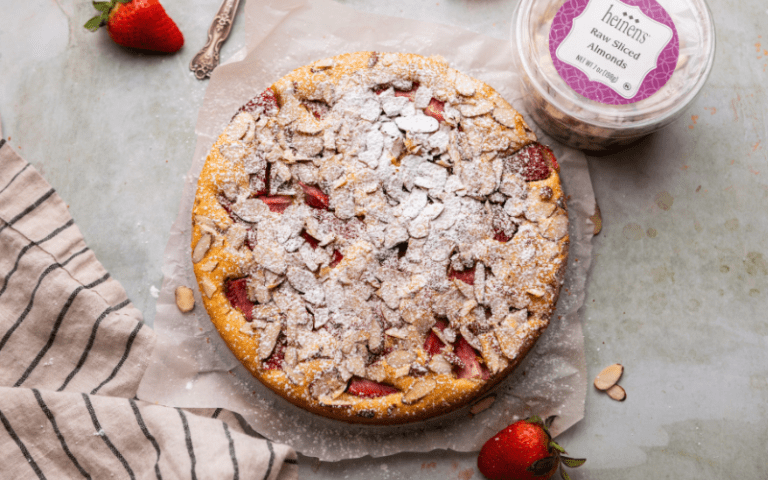 Strawberry Almond Cake | Heinen's Grocery Store